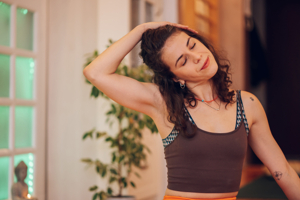 Neck stretch exercise